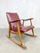 Rocking Chair Vintage par Louis Van Teeffelen pour Webe, Pays-Bas 1