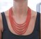 Coral Multi-Strands Necklace, Image 5