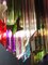 Lámparas de araña Quadriedri italianas de cristal de Murano, años 90. Juego de 2, Imagen 20