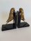 Art Deco Bronzse Parakeets Bookends, Set of 2 4