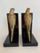 Art Deco Bronzse Parakeets Bookends, Set of 2 6