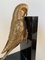 Art Deco Bronzse Parakeets Bookends, Set of 2 9