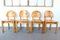 Vintage Danish Pinewood Dining Chairs by Rainer Daumiller for Hirtshals Savvaerk, Set of 4 1