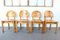 Vintage Danish Pinewood Dining Chairs by Rainer Daumiller for Hirtshals Savvaerk, Set of 4, Image 1