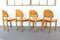 Vintage Danish Pinewood Dining Chairs by Rainer Daumiller for Hirtshals Savvaerk, Set of 4 4