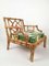Chippendale Bamboo and Wicker Armchair by Vivai Del Sud, Italy, 1970s 10