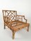 Chippendale Bamboo and Wicker Armchair by Vivai Del Sud, Italy, 1970s 13