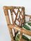 Chippendale Bamboo and Wicker Armchair by Vivai Del Sud, Italy, 1970s 8