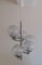 Vintage Chrome Plated Ceiling Lamp, 1980s, Image 2
