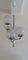 Lampada da soffitto vintage in metallo cromato, anni '80, Immagine 3