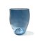 Supernova II Silver Smoke Blue L Vase by Simone Lueling for Eloa, Image 1