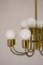 Brass Chandelier, Italy, 1960s, Image 11