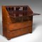 Antique Victorian Secretaire in Teak, Image 3