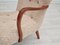 Danish Beech and Fabric Lounge Chair, 1950s, Image 3