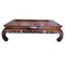 Vintage Chinoserie Wooden Coffee Table 1