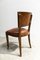 Art Deco France Leather Chairs, 1930s, Set of 6 7