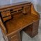 Edwardian Oak Roll Top Desk, Image 21