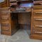 Edwardian Oak Roll Top Desk, Image 4