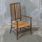 Arts & Crafts Beech Nursing Chair 1