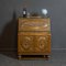 Early 20th Century Carved Oak Bureau 16