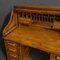 Edwardian Oak Roll Top Desk 9