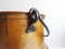 Antique Copper Bucket with Brass Ball Foot, Image 6