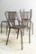 Industrial Chairs by René Malaval 1950s, Set of 6 2