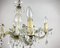 Gilt Brass and Crystal Chandelier from Maria Theresa, 1960s 9