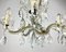 Gilt Brass and Crystal Chandelier from Maria Theresa, 1960s 6
