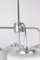 Suspension Bauhaus en Chrome avec Abat-Jour en Verre Opalin 4