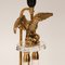 Mid-Century Gold Bronze and Acrylic Glass Eagle Table Lamps, 1970s, Set of 2 2
