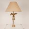 Mid-Century Gold Bronze and Acrylic Glass Eagle Table Lamps, 1970s, Set of 2, Image 12