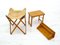 Safari Hocker und Garderobe, 1960er, 3er Set 11