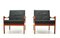 Lounge Chairs by Illum Walkelsø for Niels Eilersen, 1960s, Set of 2, Image 13