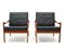 Lounge Chairs by Illum Walkelsø for Niels Eilersen, 1960s, Set of 2 11