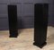 French Art Deco Ebonised Fluted Columns, Set of 2 3