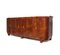 Art Deco Fluted Pomelle Sapele Sideboard, Image 3