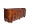 Art Deco Fluted Pomelle Sapele Sideboard, Image 2