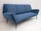 Mid-Century Modern Armchairs and Curved Sofa by Gigi Radice for Minotti, 1950s, Set of 3, Image 3