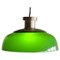 Lámpara colgante 4017 en verde de Achille Castiglioni, Imagen 2