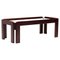 Mahogany Coffee Table by Afra & Tobia Scarpa for Cassina 1