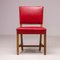 Rote Stühle von Kaare Klint für Rud. Rasmussen, 4er Set 4