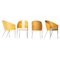 Sedie King Costes di Philippe Starck, set di 4, Immagine 1