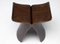 Japanese Rosewood Butterfly Stool by Sori Yanagi, Image 6