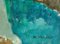Mario Asnago, paesaggio blu, olio su tela, metà XX secolo, Immagine 3