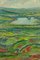 Blick auf das Tal des Tiber, Original Gemälde, 1961 1