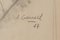 Amador Garrell I Soto, Etude d'un Imam, 1947, Crayon sur Papier 7
