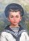 Portrait d'Enfant, Huile sur Toile, 1800s, Encadré 2