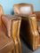 Sheep Leather Design Armchairs, Set of 2, Image 9