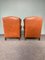 Leather Ear Armchairs, Set of 2 3